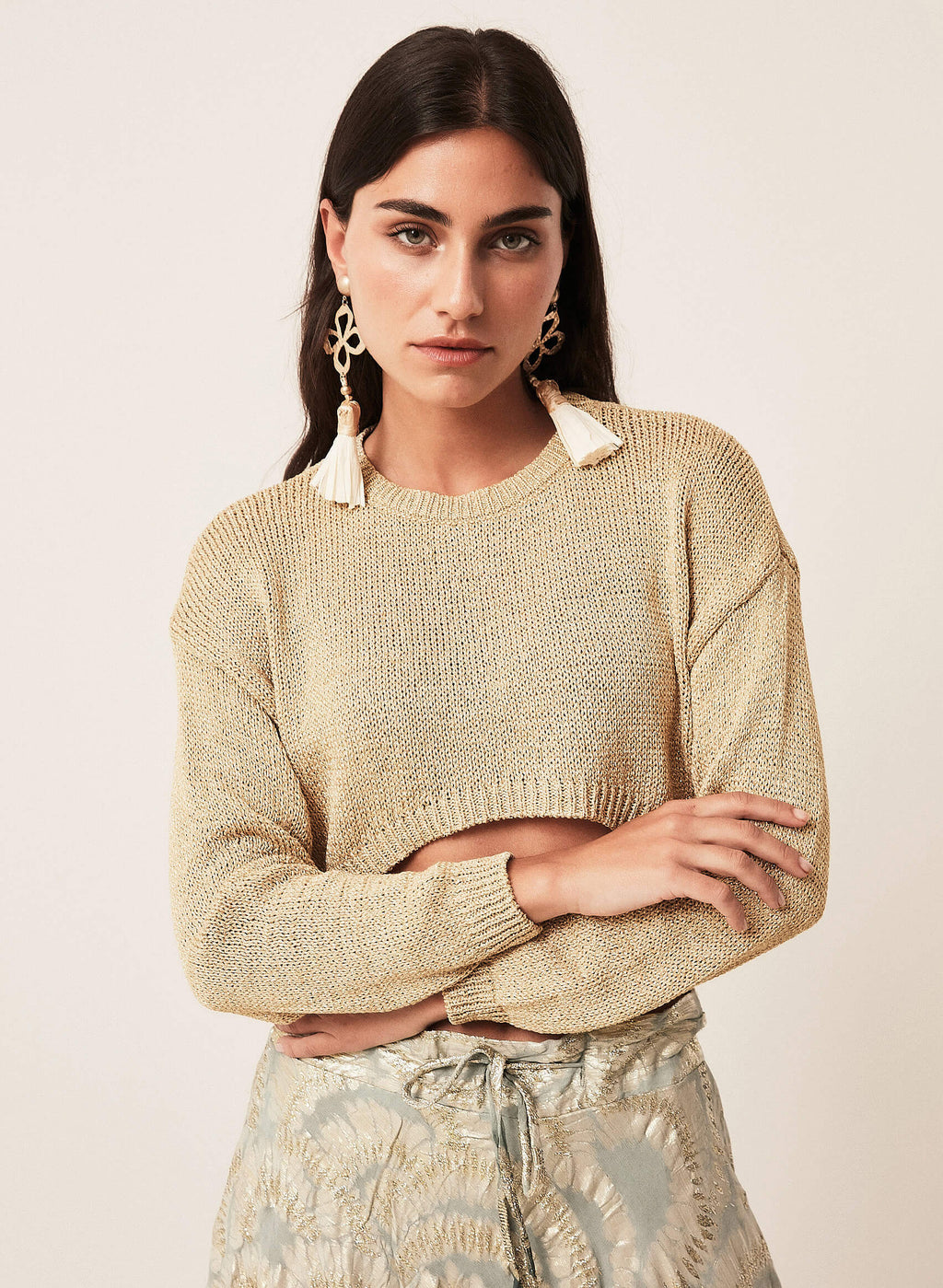 Jersey cropped dorado