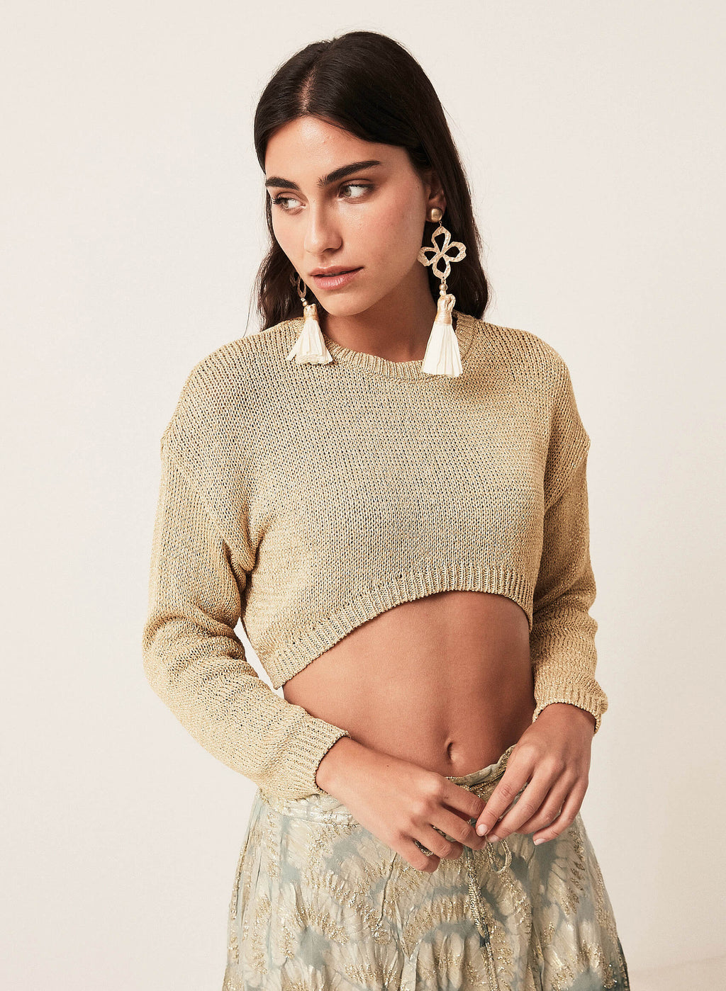 Jersey cropped dorado